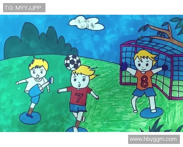 精彩足球比赛瞬间绘画作品欣赏与分享大全 精彩足球比赛瞬间绘画作品欣赏与分享大全